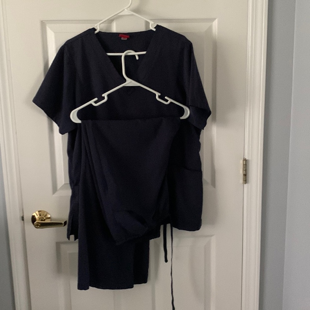 Navy scrubs